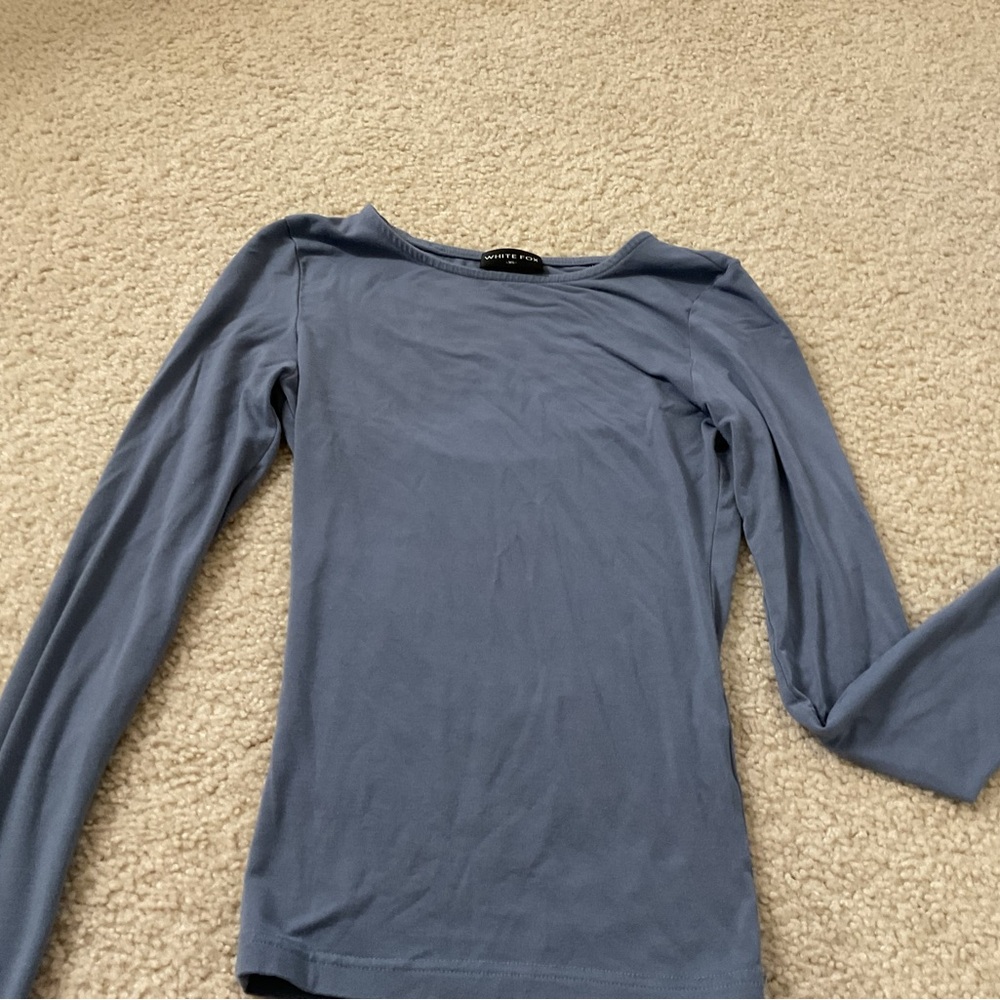 white fox long sleeve
